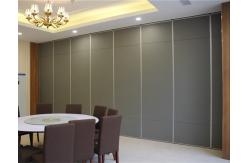 China Movable Operable Partition Walls For Restaurant / Soundproof Room Dividers supplier