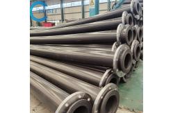 China 3 - 50mm Thickness Sandblast UHMWPE Pipe 0.25 - 2.5MPa Pressure supplier