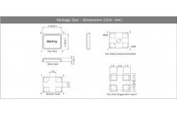 China 24MHZ 20PF SMD4 Surface Mount Crystal Oscillator For LOT Communication supplier