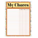 Vertical Thick Dry Erase Magnetic Fridge Calendar Notepad My Chores 21.5*28.3cm for sale