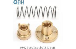China CNC Processing ACME Copper Bronze Threaded Rod M8 M10 M12 M16 supplier