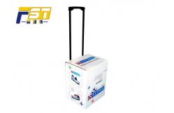 China Glossy Printing Carton Trolley Box Sturdy Structure Environmental Friendly supplier