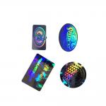 Anti Counterfeit Gold And Silver Security Hologram Stickers