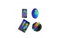 China Anti Counterfeit Gold And Silver Security Hologram Stickers supplier