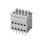 HQ211V-2.54mm Pitch Screwless pcb spring terminal block