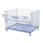 50x50 Wire Mesh Container Without Castors For Raw Material Storage for sale