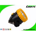Mining Safety Cap Rechargeable LED Headlamp IP67 With 2.2Ah Li Ion Battery for sale