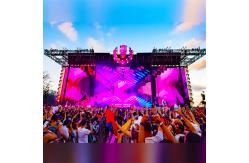 China HD High Resolution Movable Video Wall Rental Outdoor LED Screen Display Waterproof supplier