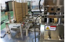 China High Speed Soup Paper Bowl Lid Forming Machine , Paper Lid Making Machine supplier