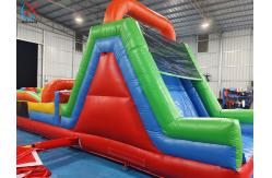 China Customized Long Size Inflatable Obstacle Course Inflatable Interactive Funny Game supplier