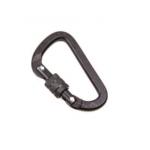 Outdoor Use or Climbing Use Aluminum Snap Hook Carbine Type With Screw Lock for sale