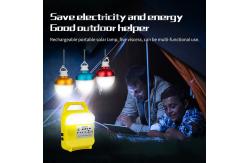 China Rechargeable LED Bulb Solar Home Lighting System For Emergencies supplier