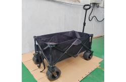 China Four Wheels Outdoor Folding Trolley Cart Collapsible Utility Push Pull Wagon Cart supplier