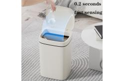 China Household Low Consumption and Long Life Intelligent Electronic Motion Induction Plastic Trash Can supplier