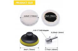 China 7Pcs Wheel Wool 70mm Buffing Polishing Pads Set 4.8 Ounces supplier
