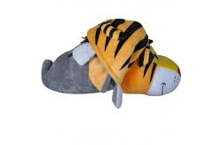 China Mice Tiger 2 In 1 Animated Plush Christmas Toys Soft Embroidery Logo supplier