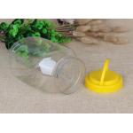 Custom Hard Round PET Clear Plastic Cylinder For Dry Food Packaging