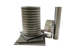 China Long Service Life Wedge Wire Screens Ss 304 Flat supplier