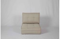 China Removable Cover Convertible Single Sofa Bed For Small Rooms , Folding Couch Bed supplier