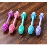 Plastic Honey Splash Bar Honey Bar Multi-Color Plastic Honey Dipper for Eat for sale