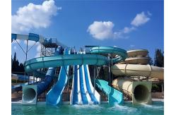China ODM Outdoor Water Park Playground Amusement Games Equipment Slide Set supplier