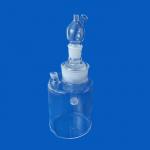 High Precision Quartz Apparatus Laboratory Instruments With Grinding Mouth for sale