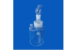 China High Precision Quartz Apparatus Laboratory Instruments With Grinding Mouth supplier