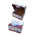 Bespoke F-Flute Corrugated Paper Mailer Boxes Packaging With Artork Printing for sale
