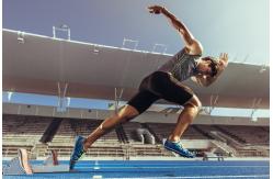 China ITF High Elasticity 400M Eco Tiles Flooring For high school track supplier