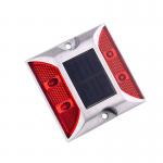 High Speed Traffic Road Cast Aluminum Solar Road Stud for Red Road Warning for sale
