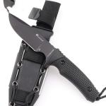 Black Sharp Stainless Steel Machete Fireproof Explorer Machete for sale