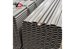 China Galvanized Special Shaped Carbon Steel Pipe Oval Straight Steel Tube supplier