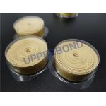 Customized Format Yellow Garniture Tape For MK8 MK9 Cigarette Machine for sale
