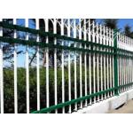 China Best Price Powder Coated Square Post Wrought Iron Aluminum Fence factory