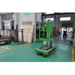 Single Mast Aluminum Aerial Work Platform 130Kg Load and 8 Meters for sale