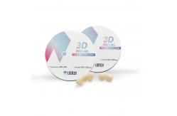 China 95mm 3D Pro Multilayer 42% - 49% Translucency Dental Zirconia Disc supplier