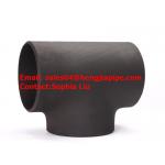 China seamless teel in material ASTM A234 WPB type: equal & reducing manufacturer