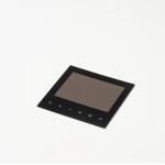 Cnc Cutting Acrylic Display Cover Glass Control Panel Silk Screen Printing for sale