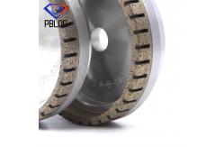 China Bevel Machine Glass Edging Semi-segmented Grinding Diamond Wheel supplier