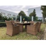 Big Size Comfortable Rattan Outdoor Sofa Dining Set Wicker Furniture for sale
