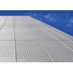 Soundproof Interior Decorative Ceiling Mesh / Perforated Stainless Steel Panels for sale