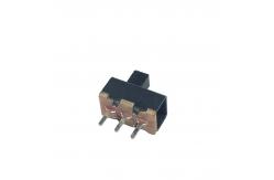 China Vertical DIP 1P2T 3 Pin SPDT On Off Toggle Switch supplier
