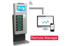 China Advanced Cell Phone Charging Station Remote Manage Function Wireless Option supplier
