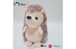 China Recording Speaking Hedgehog Plush Toy Cute Educational supplier