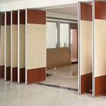 Divide Space Movable Door Track Roller Hotel Sliding Partition Walls Soundproof Panels for sale