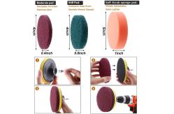 China 0.55mm Filament Drill Scrubber Brush Kit 120mm Outside Diameter supplier