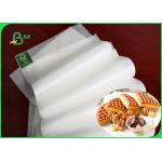 Food Grade 38G Greaseproof Muffin Wrapping Paper / Double - Sided Silicone Paper for sale