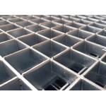 40 * 3 Press Lock Steel Grating / Steel Grating Platform Square Cross Bar for sale
