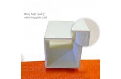 China Weather Resistance FRP Pultruded Tube Fiberglass Rectangular Tube Customized supplier