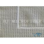 Microfiber Merbau Walf Checks Towel Fabric For Beach Towel & Pajamas